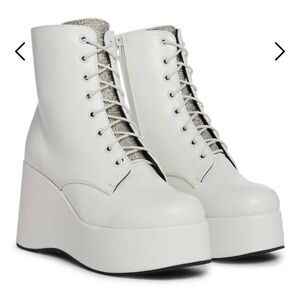 Dolls Kill Punk Odyssey Platform Boots - Lady Godiva